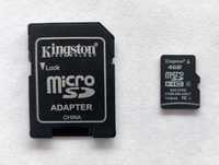 Карта памет Kingston SD Micro Memory Card SDC4 4GB, class 4