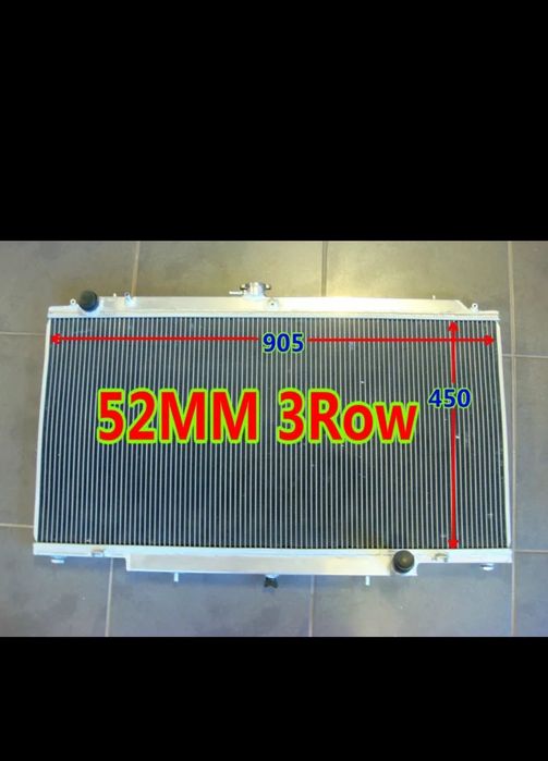 Radiator apa aluminiu marit Nissan Patrol y61 GR swap motor bmw m57