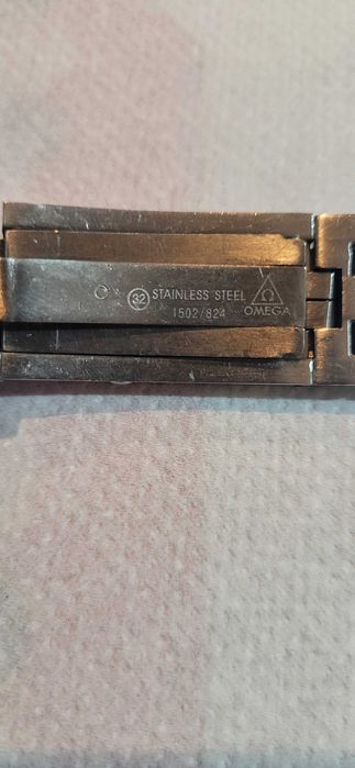 Brățară originală Omega Seamaster 007 Ref. 1502/824