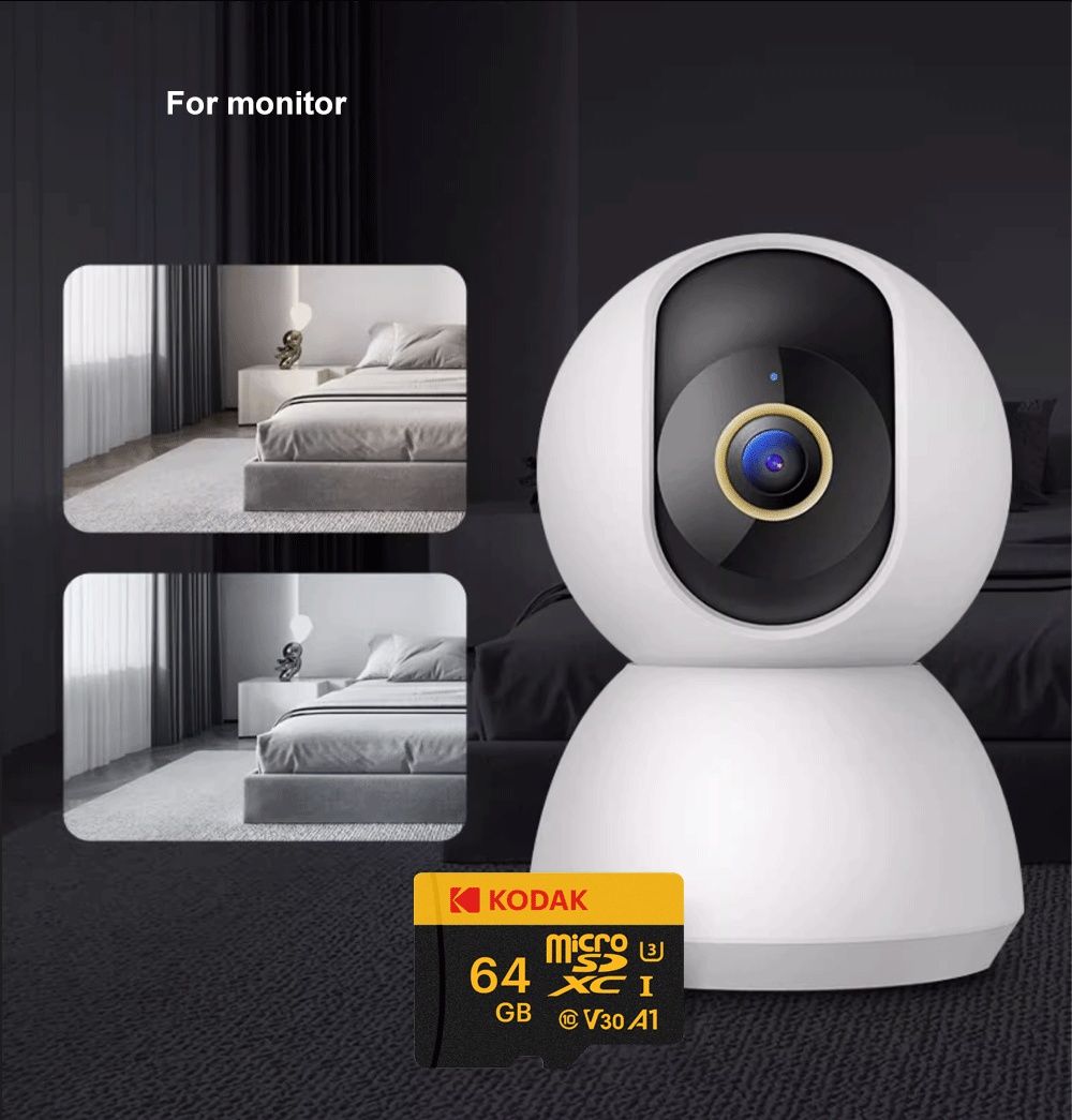 Карта памет Micro SD TF Card KODAK Class 10 U3 V30 4K 128GB