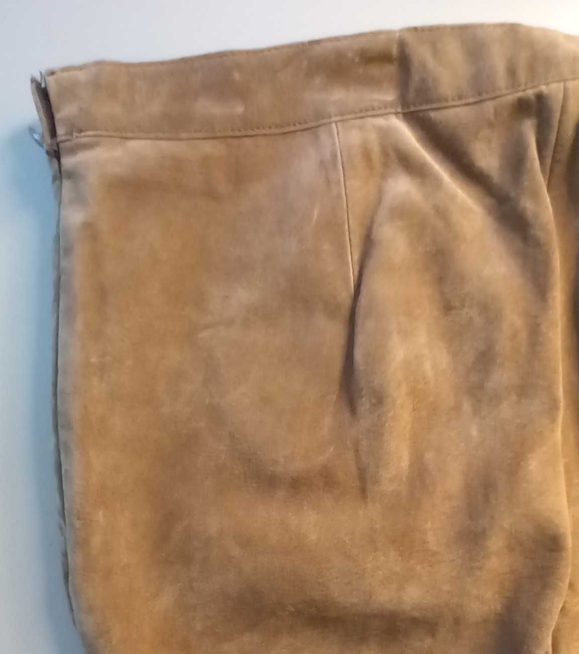 Pantaloni piele intoarsa