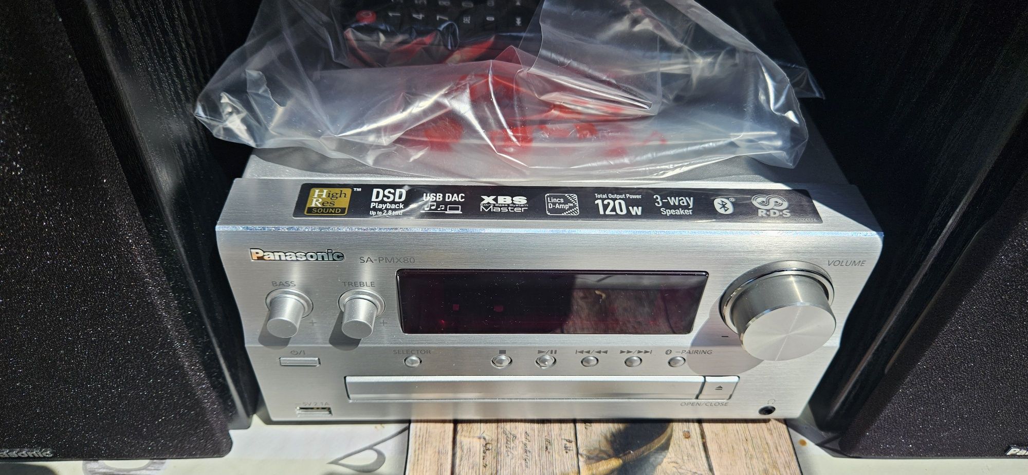 Sistem Panasonic SA PMX80 SI TECHNICS se hd55