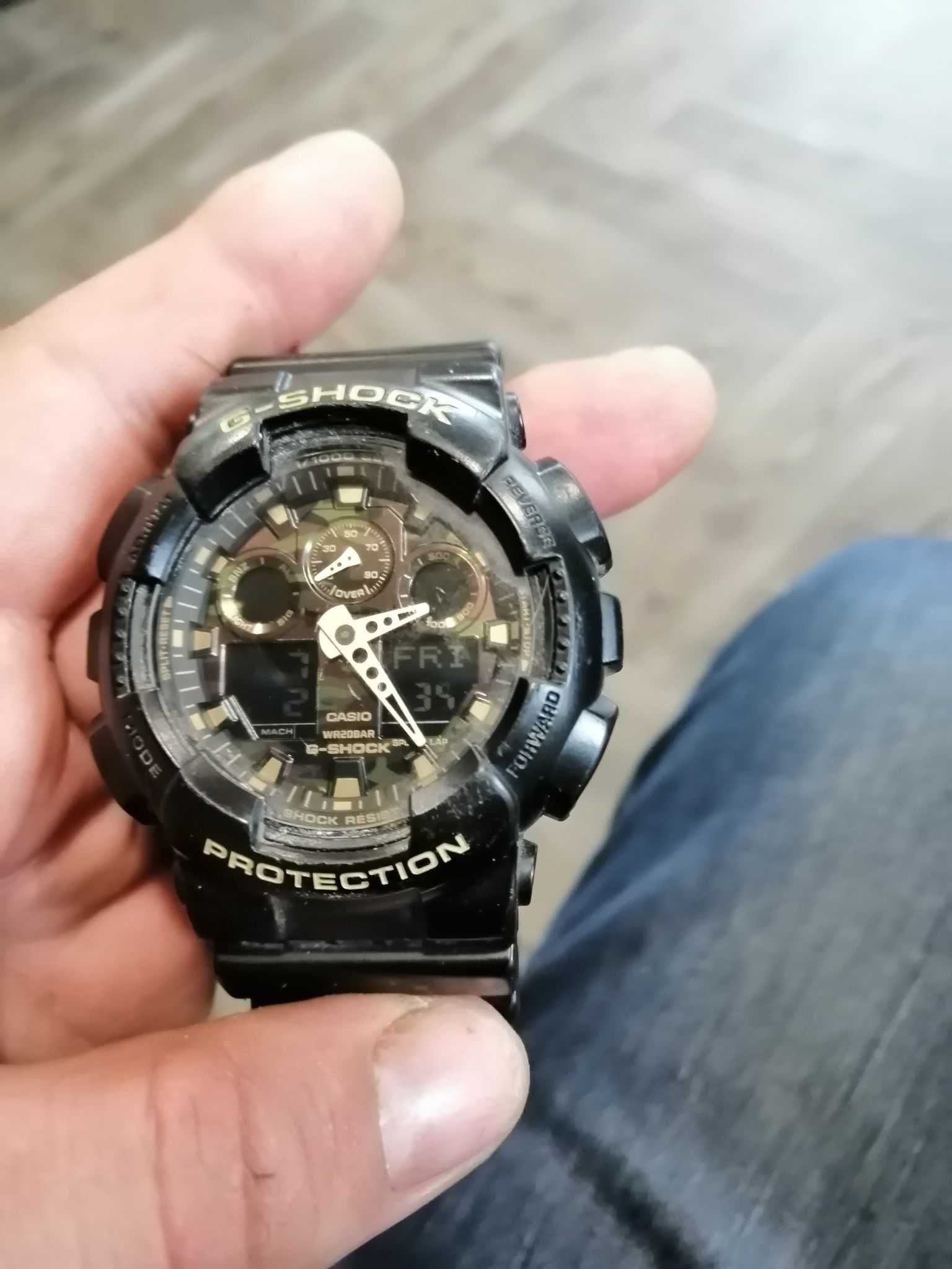 ceas casio g shock 5081 GA-100CF-1A9ER