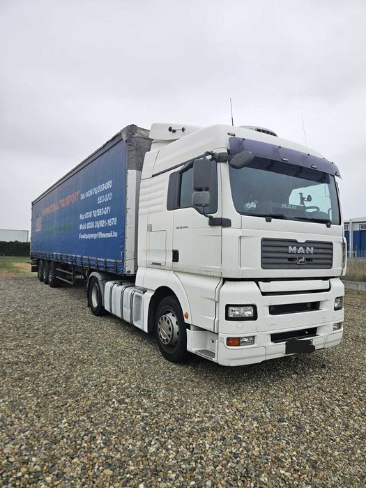 Vand cap tractor MAN si semiremorca SCHMITZ