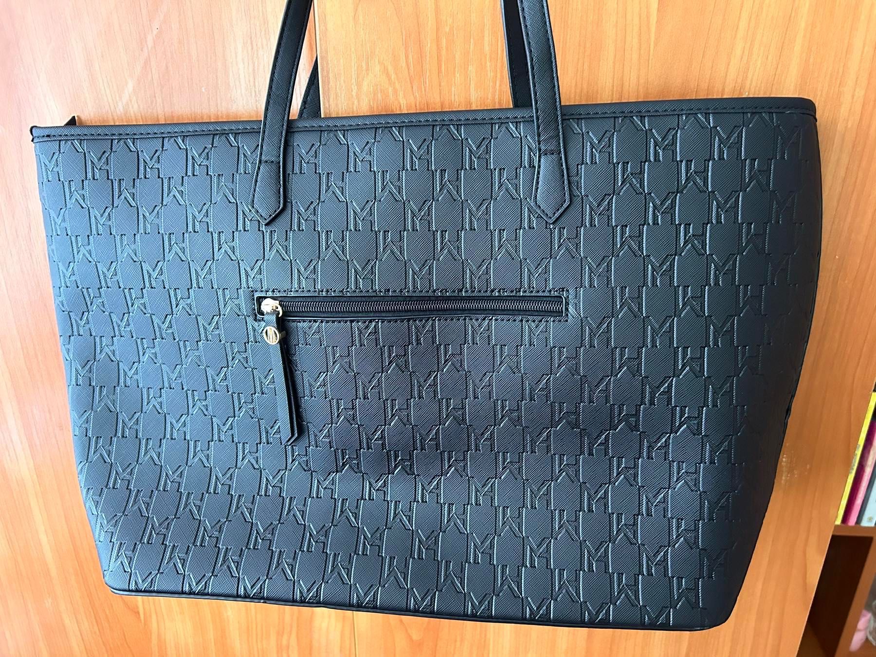 Чанта тип Shopper MOHITO в черен цвят
