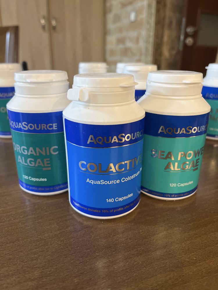 Aquasource- colastra;organic algae; sea power algae