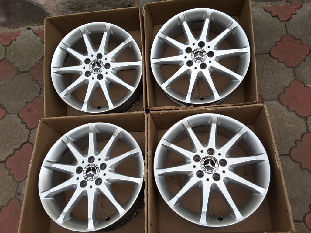 jante aliaj 17; 5x112;originale Mercedes B,C class w204,w205,Vito w447