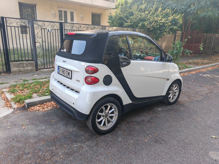 Vând Smart Fortwo Cabrio 451 (model 2009, 136.600km)