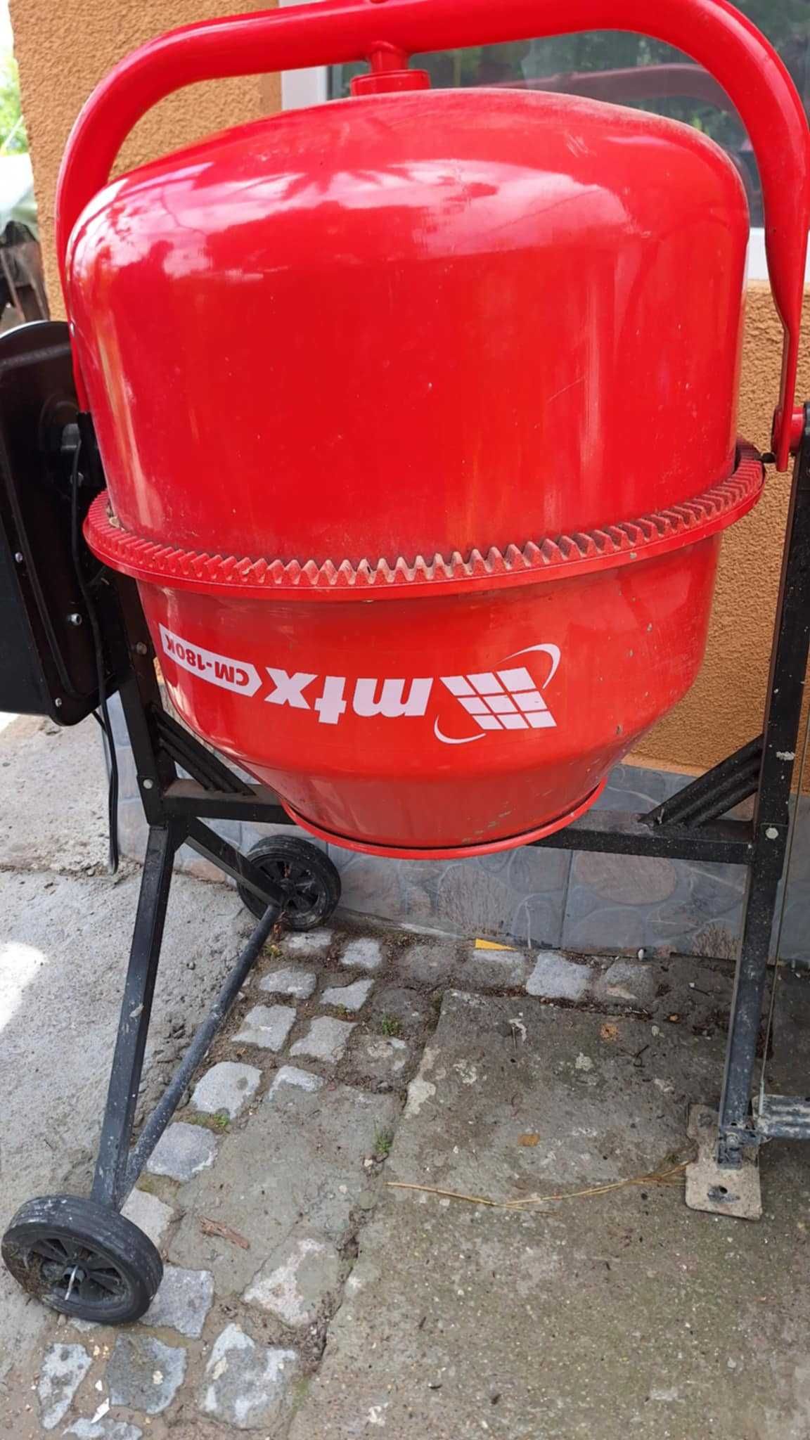 Бетонобъркачка нова 180 л.