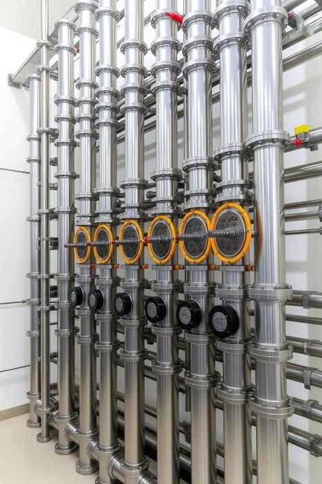 Монтаж нержавеющих трубопроводов