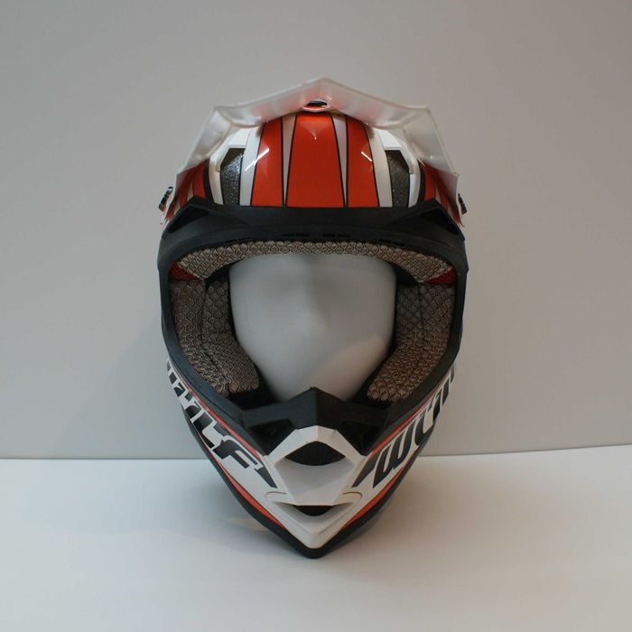 Юношеска каска за мотор WULFSPORT размер S