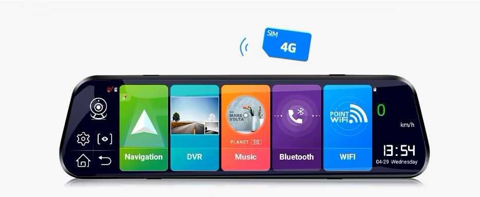 Camera video auto android DVR oglinda