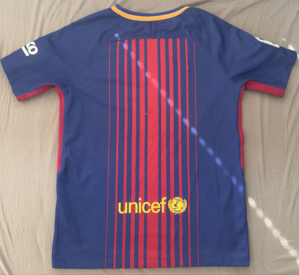 Детска футболна тениска на FC Barcelona 2017/18