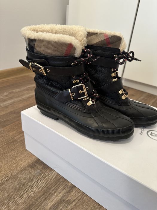 Burberry ghete imblanite model nou