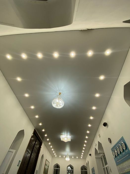 Натяжные потолки по 1500 за м²