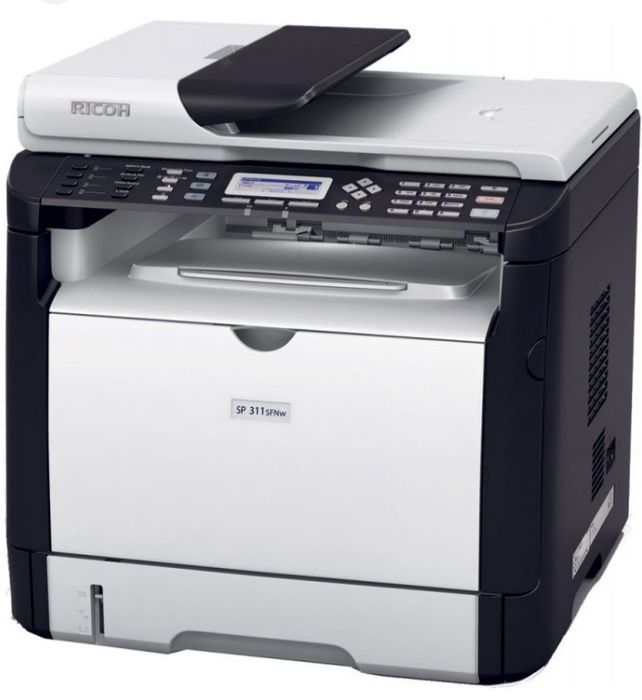 Картридж на МФУ Rikoh SP311SFN
