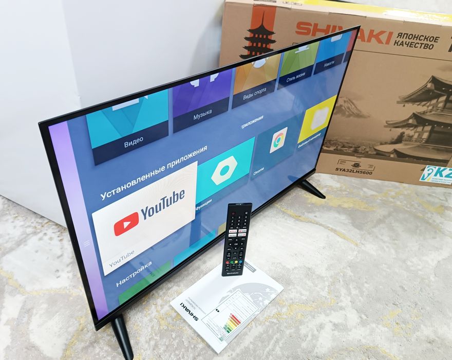 ТЕЛЕВИЗОР Shivaki 2025 Смарт ТВ.