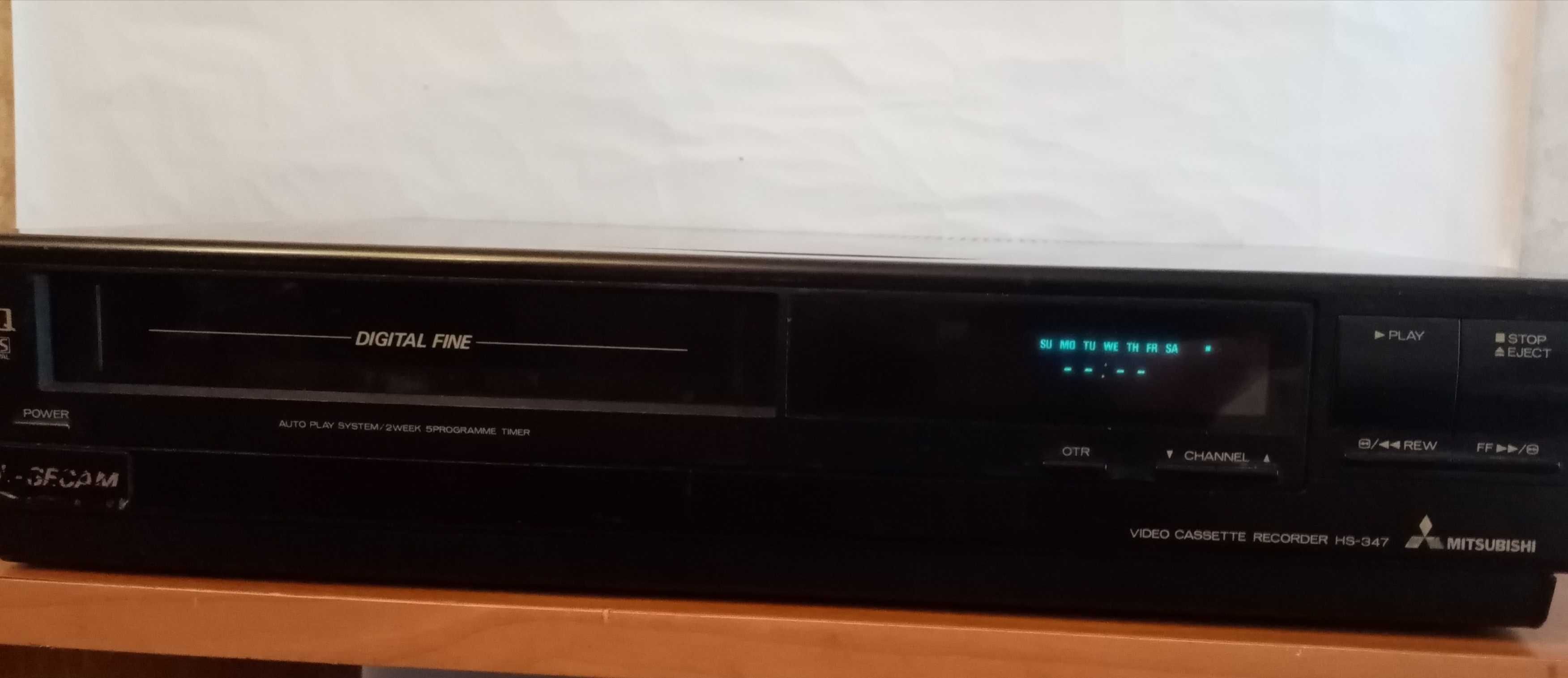 VIDEO Casette RECORDER Mitsubishi VCR HS 347 EZ