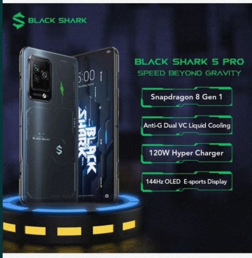 Black Shark 5 pro 256гб