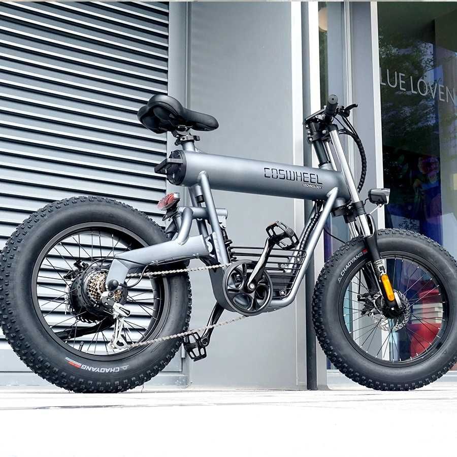 Bicicleta Electrica COSWHEEL T20, 500W, 45 km/h, 48V 20AH, 20*4.0 inch