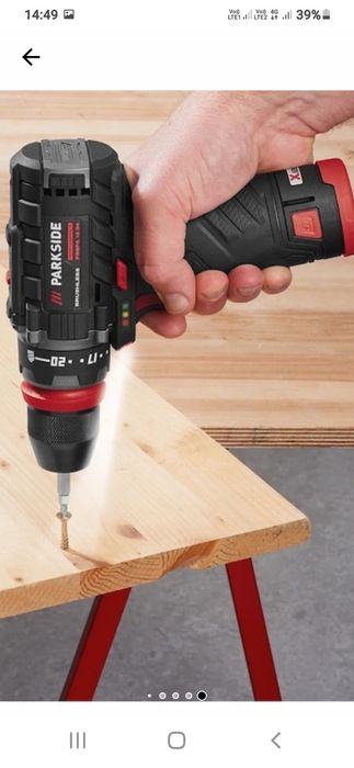 Bormasina filetanta parkside performance