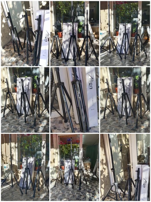 Vând stative boxe  din otel rezistente 60kg