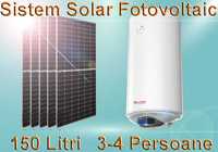 Sistem Solar Fotovoltaic apa calda menajera 3-4persoane 150Litri