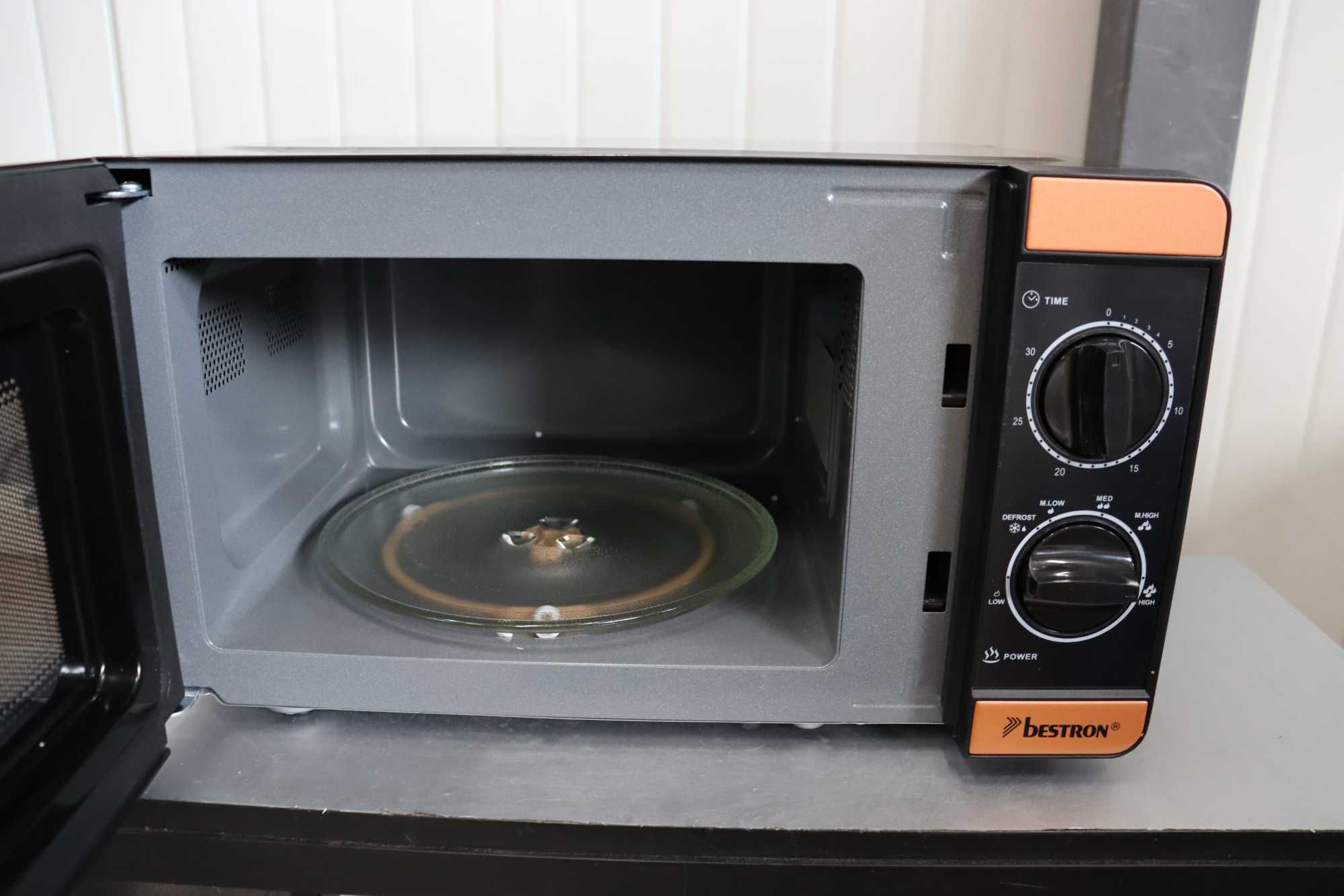 Микровълнова фурна Bestron Copper, 700W, 20л, 6 функции, таймер