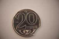 Монета 20 тенге " выкус"