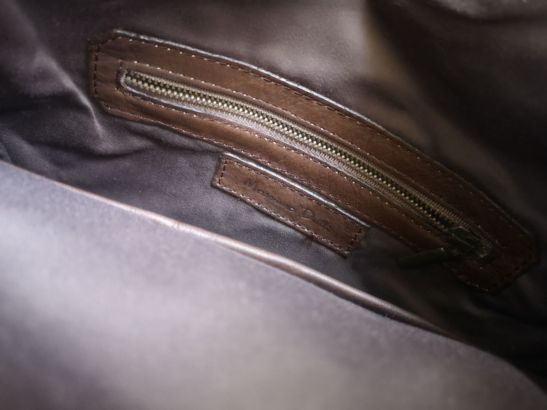 Massimo Dutti чанта естествена кожа