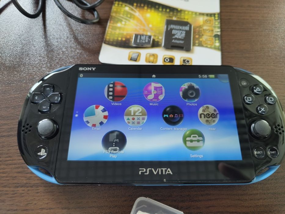 PS Vita Slim Blue/Black