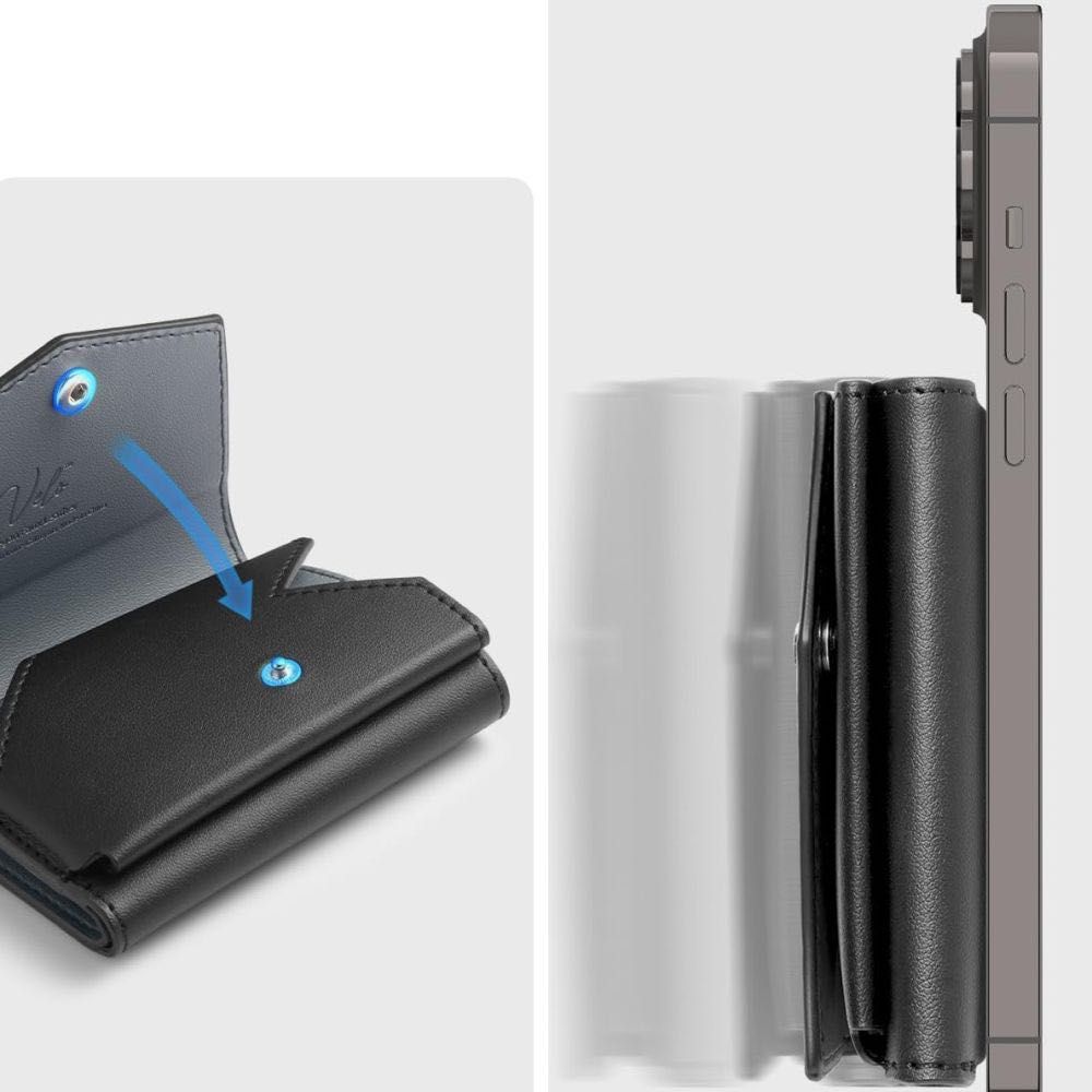 Spigen MagSafe Wallet Valentinus Pro – стилен портфейл за 3 карти
