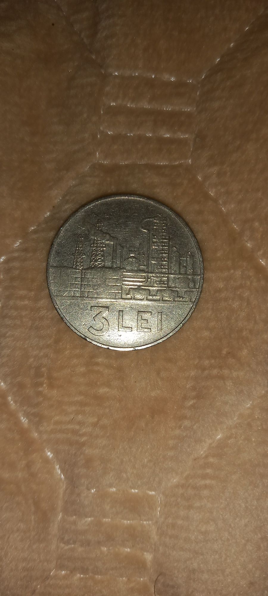 Monedă de 3 RON din anul 1966