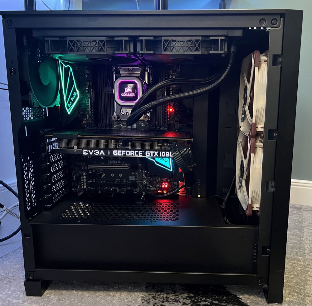 PC GAMING:AMD Threadripper 1920x 12c/24t 3.9Ghz +32gb DDR4 +GTX 1080ti