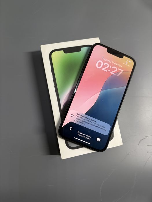 Apple iPhone 14 , 128gb , 100% (Семей ул 6 Линия 1 Е) Лот 778467
