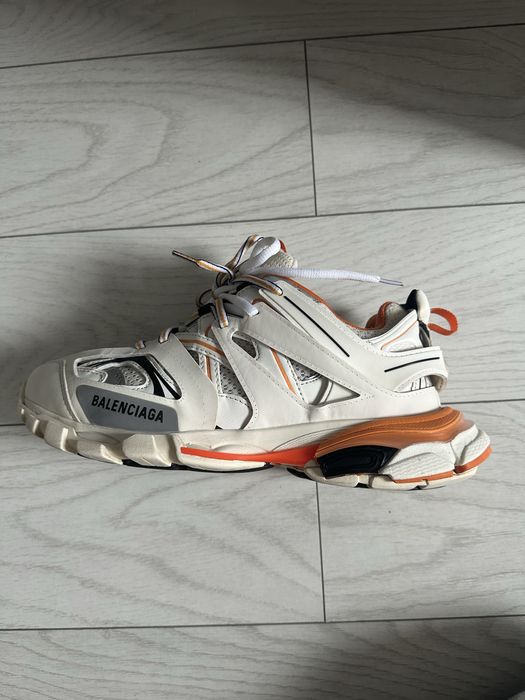 Balenciaga Track White/Orange Size 41