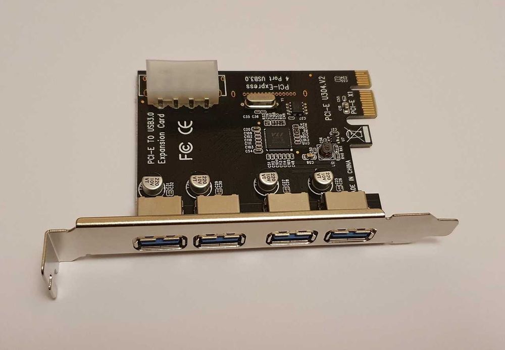 Adaptor PCIe x1 cu 4 sau 7 porturi USB 3.0