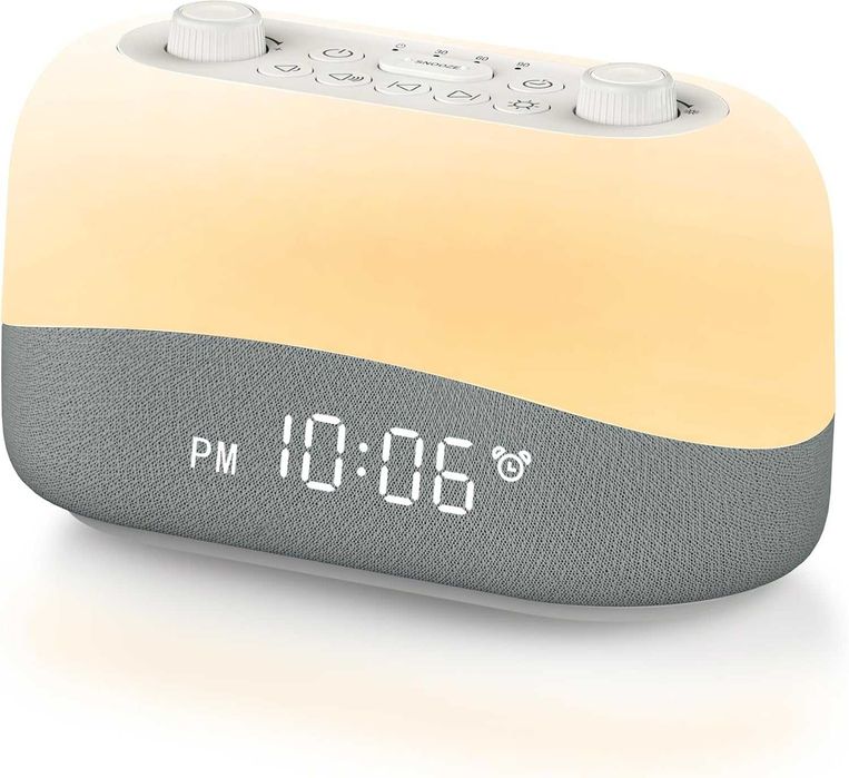 Dispozitiv Sunete Albe VALA® W20, 4-in-1, 29 Sunete HD, 8 Culori