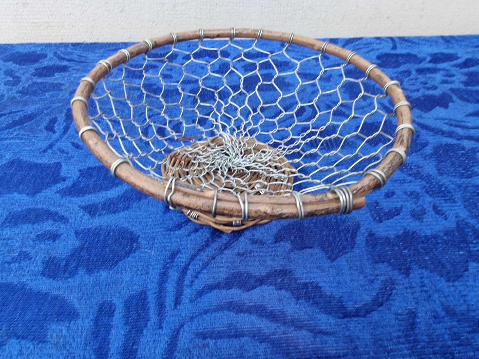 Cos pentru fructe paine, impletit, oval, 20 x 7 cm