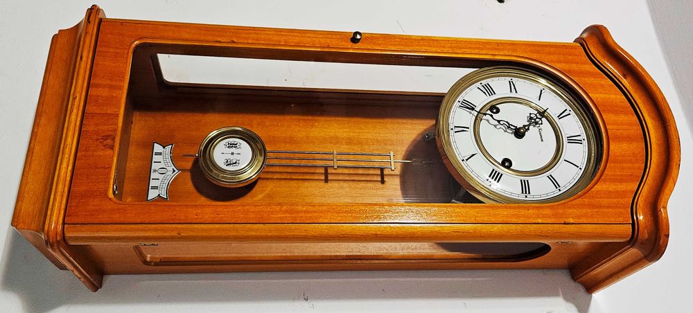Ceas de perete cu pendul W. Haid 1985