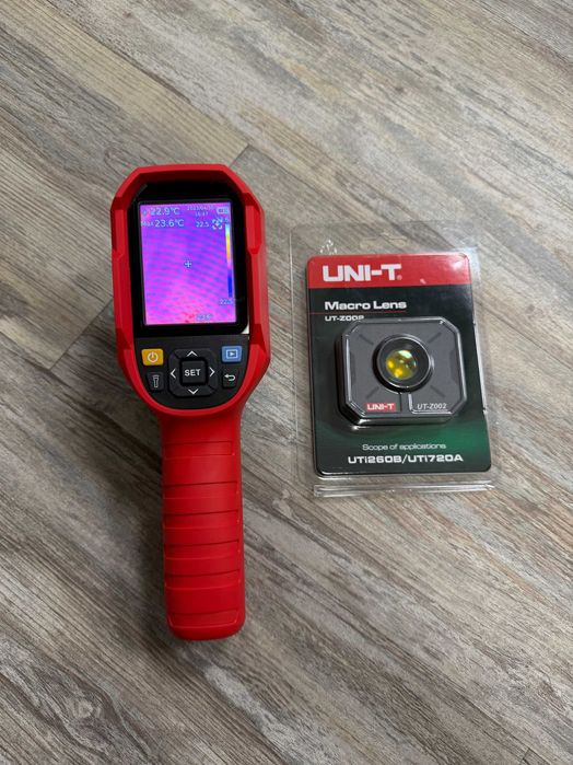 Camera termoviziune Uni-T UTi260B + lentila macro