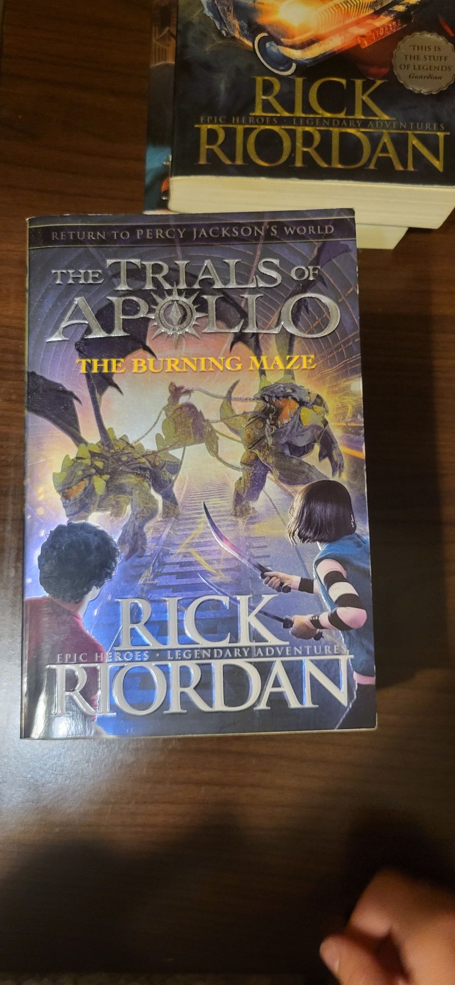 The trials of Apollo/ Incercarile lui Apollo de Rick Riordan