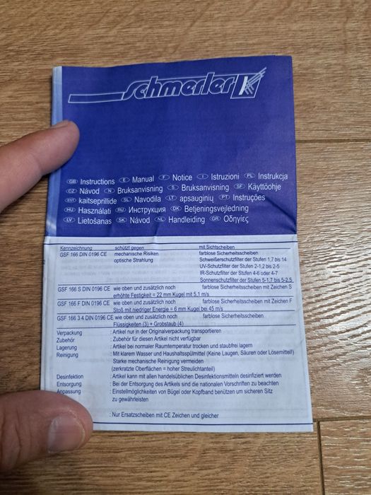 Ochelari sudură noi