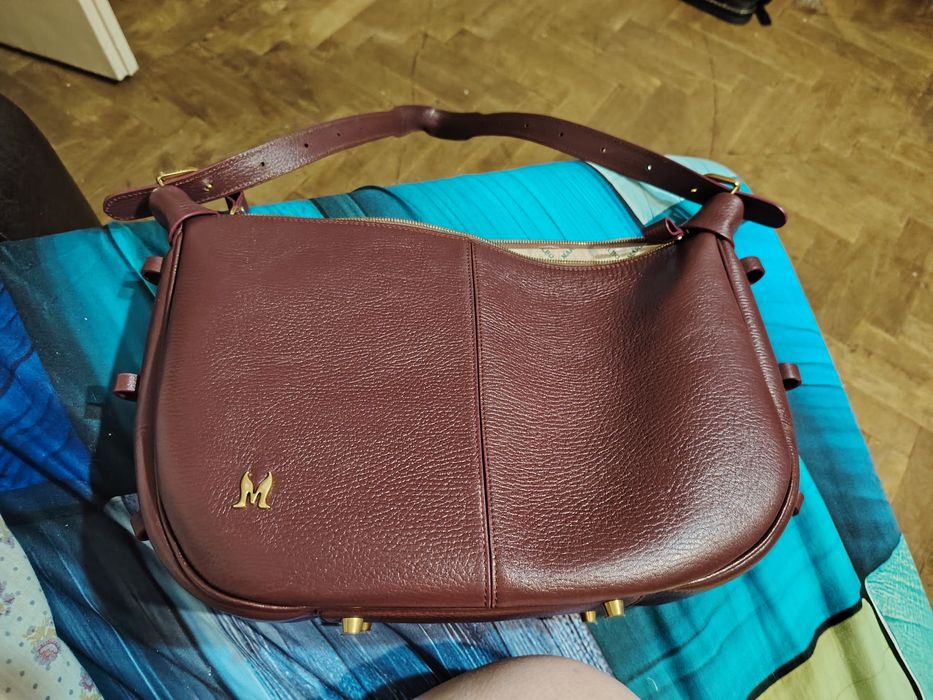 Geanta de piele naturala Marelbo noua