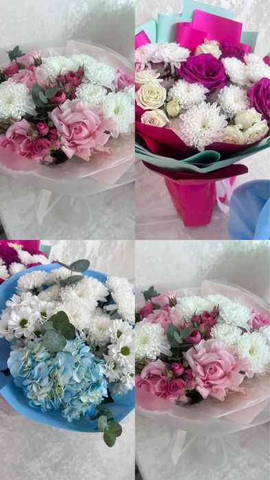 Букет цветов свежие