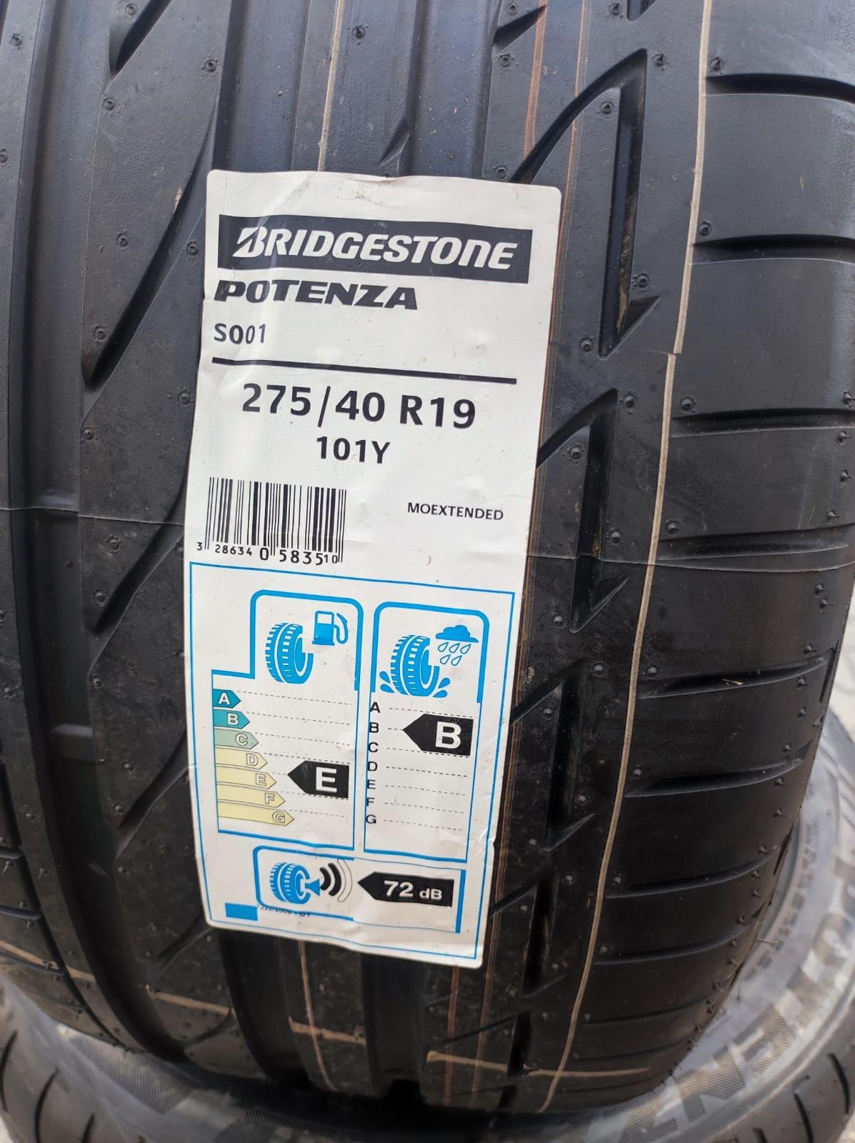 Anvelope turism vara noi Bridgestone 275 40 19