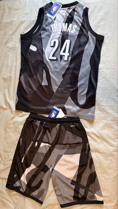 Brooklyn Nets Swingman Jersey - Custum - Youth , Brooklyn Nets Shorts