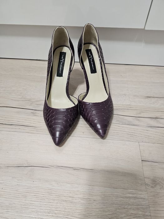 Pantofi The 5th Element m. 37 culoare Visina putreda piele naturala