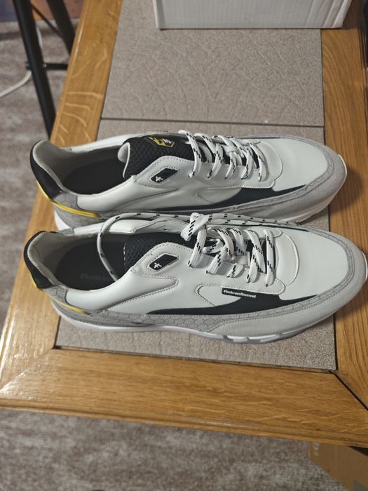 Papuci Floris Van Bommel 45 piele 100%