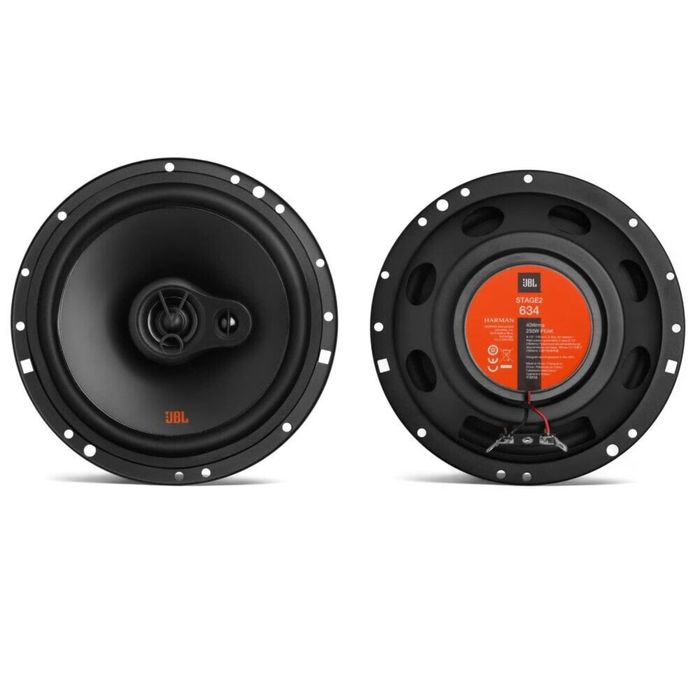 Set 2 boxe auto pe 3 cai JBL Stage2 634 40W RMS 250W MAX 16 5 cm noi